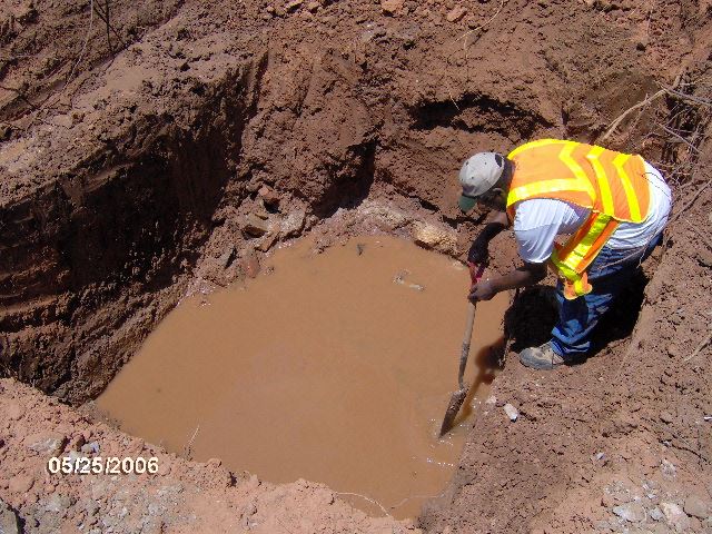 Removal of Old Manhole and Pipes