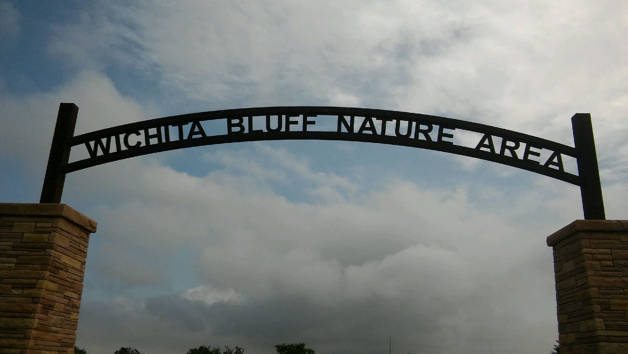Wichita Bluff Nature Area Parking Lot