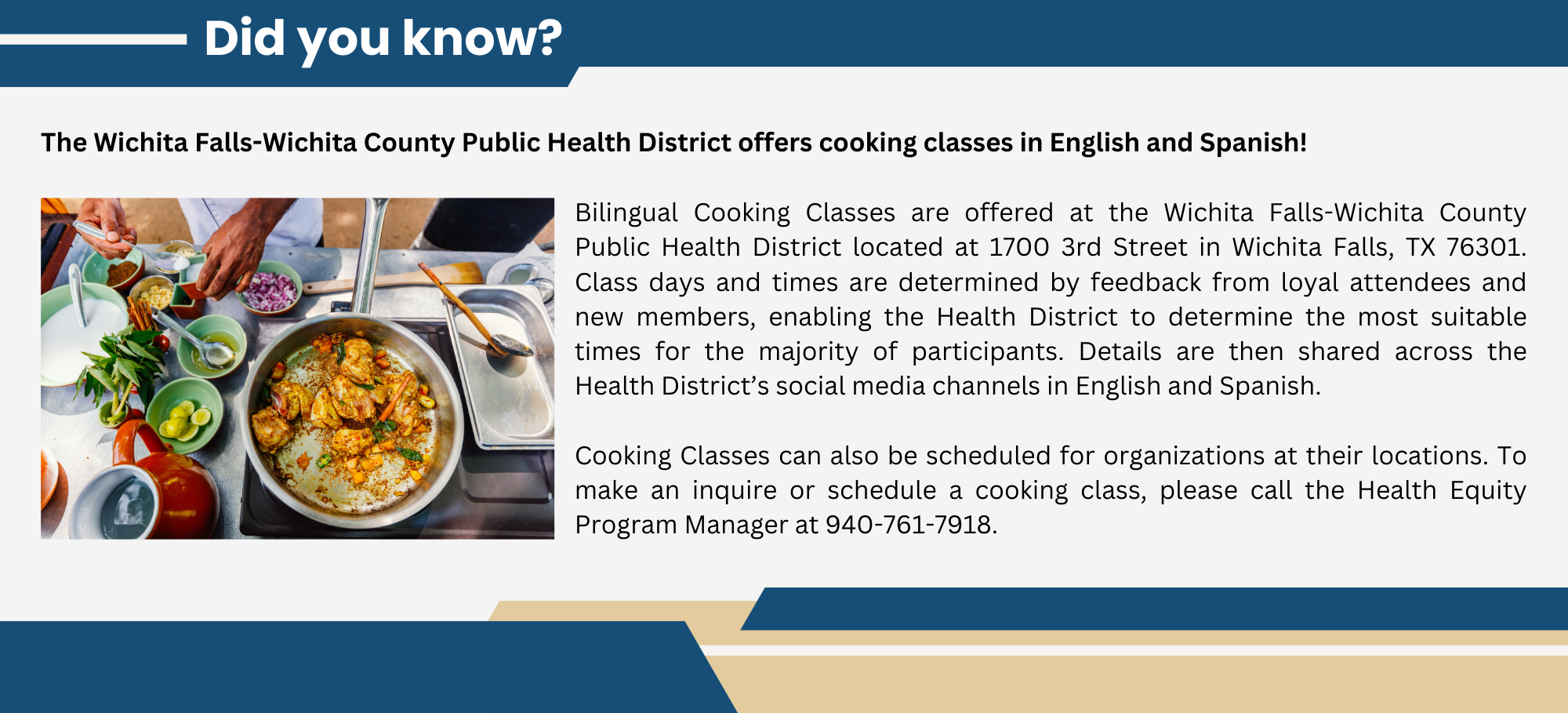 Bilingual Cooking Class (2)