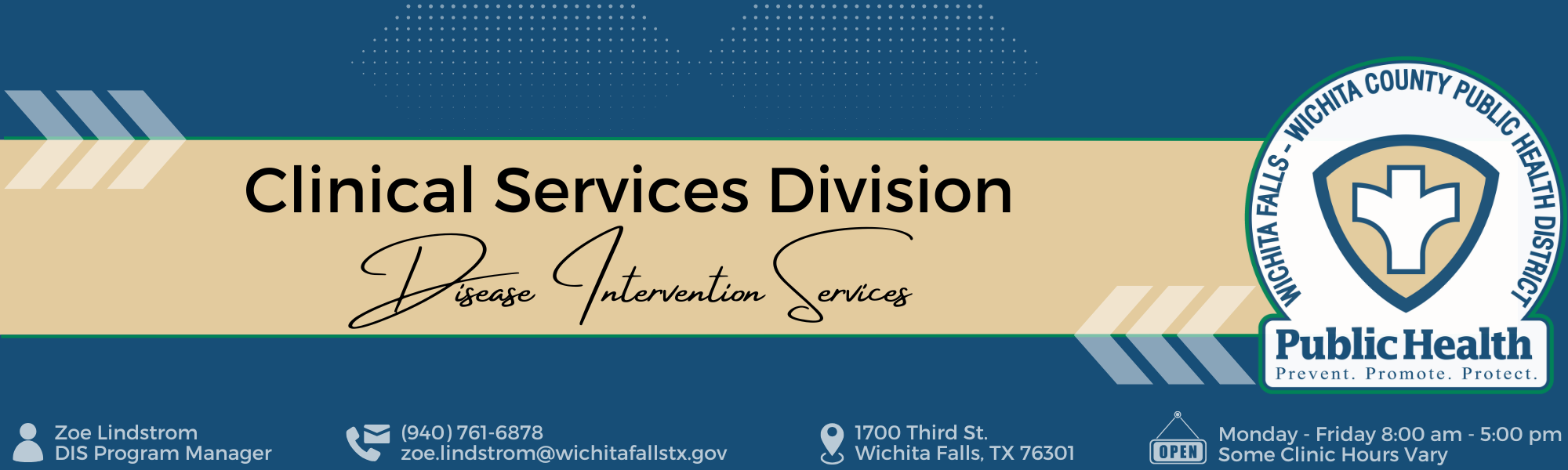 Disease Intervention Banner