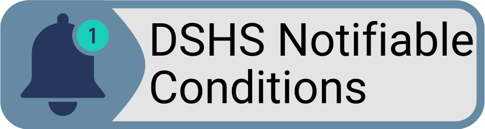 Button DSHS Notifiable Conditions