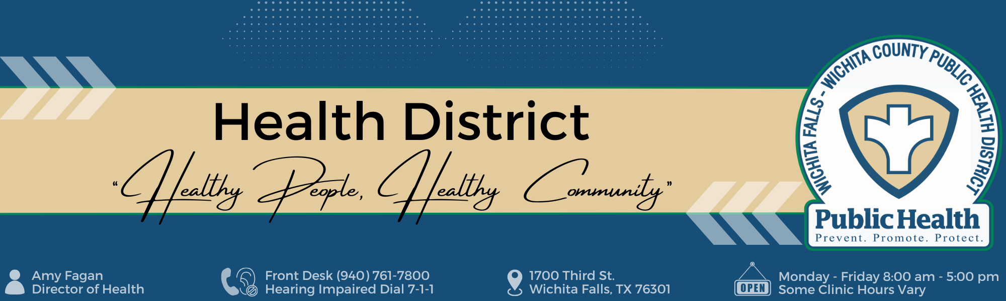 Health District Top Banner 