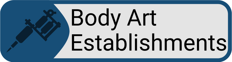 Body Art Establishments Button