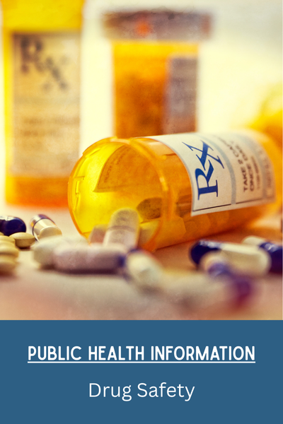 Public Health Information Drug Safety Button