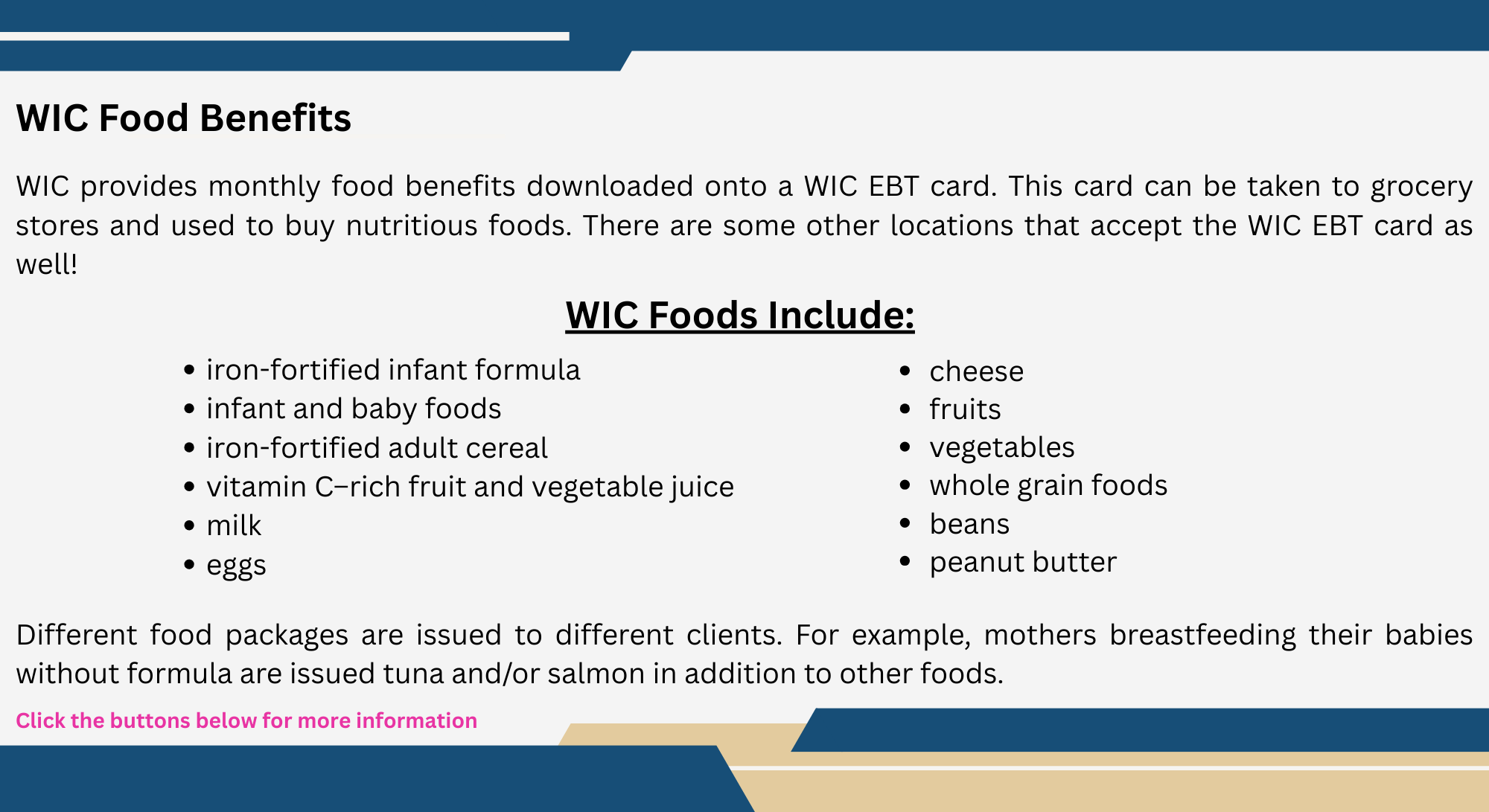 Food and Recipes Text Box