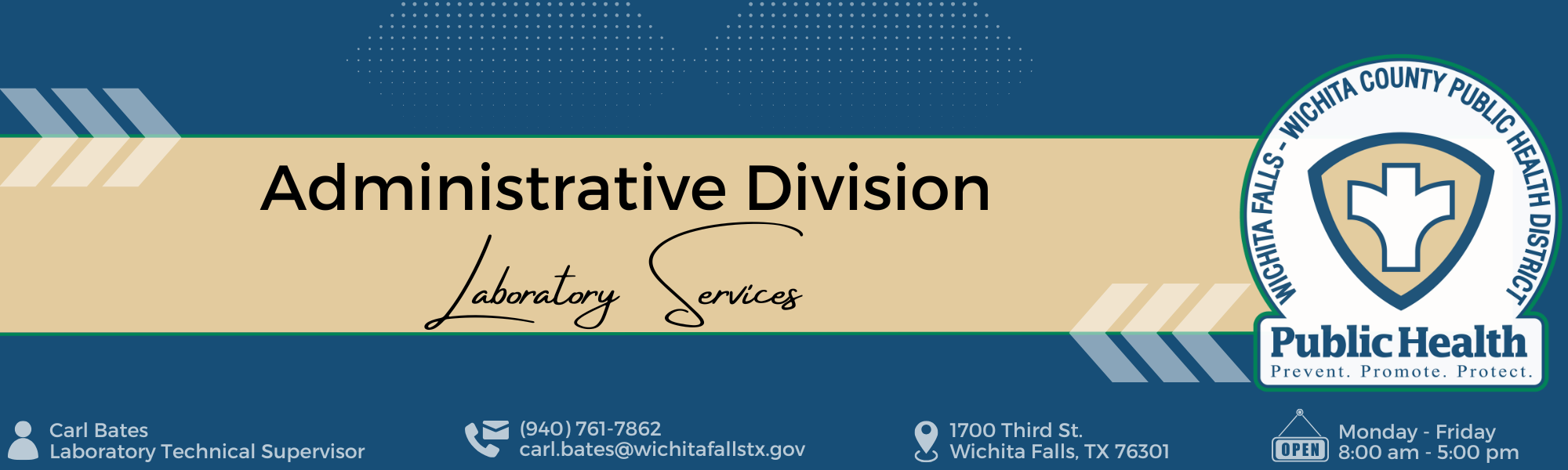 Laboratory Services banner