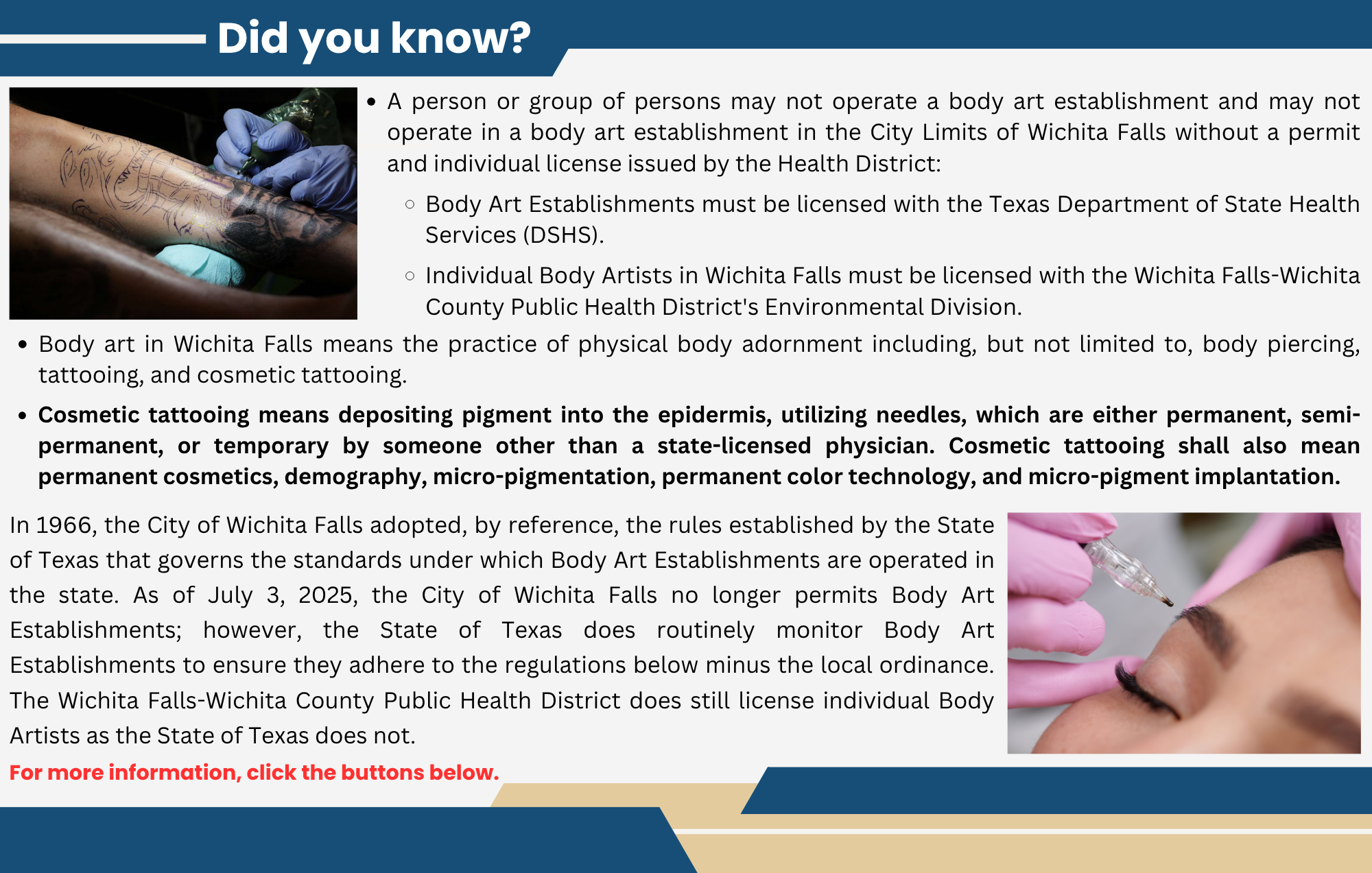 Body Art Landing Text Box