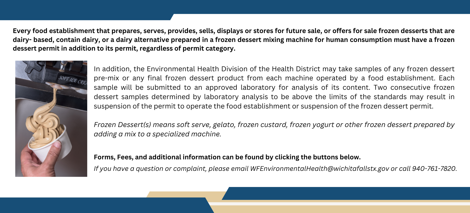 Frozen Dessert Permit 2