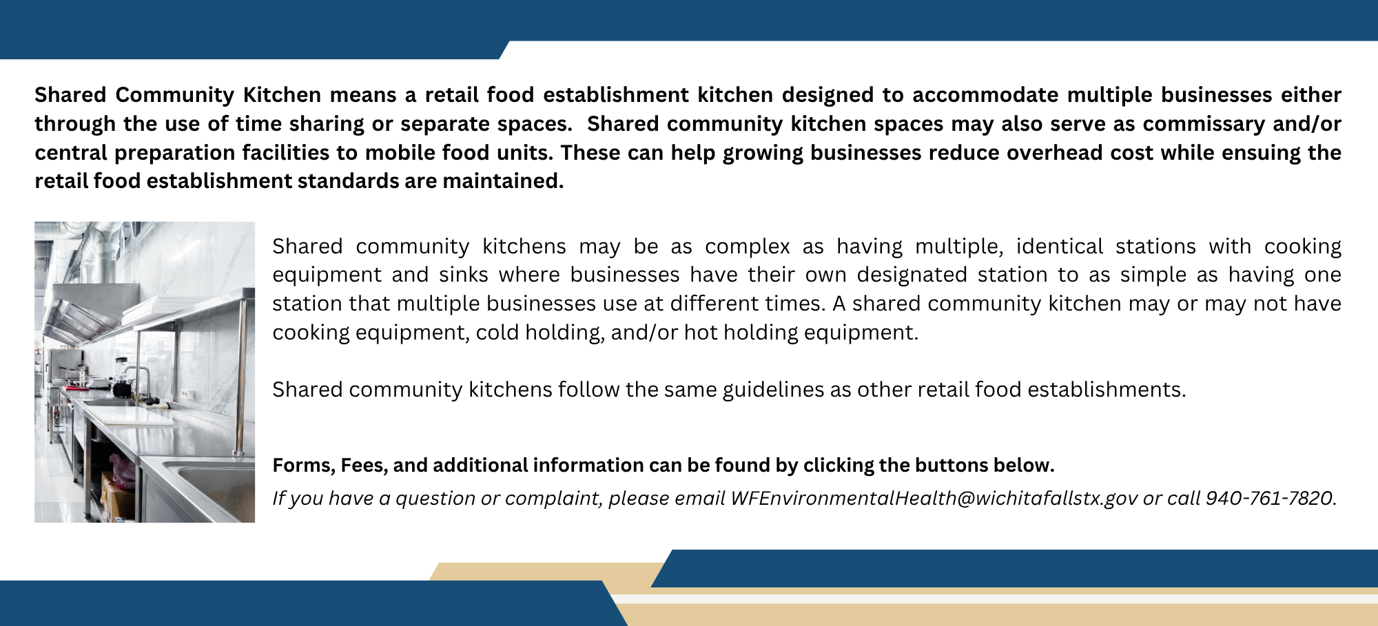 Shared Community Kitchen Permit 2