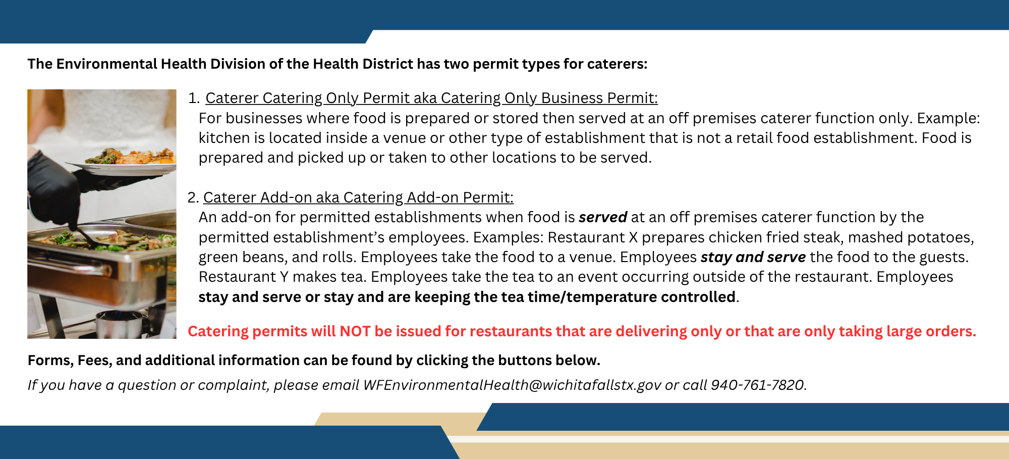 Catering Permits 2