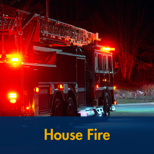 House Fire Webcard