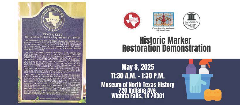 2025 Historic Marker Restoration Demonstration Graphic jpeg